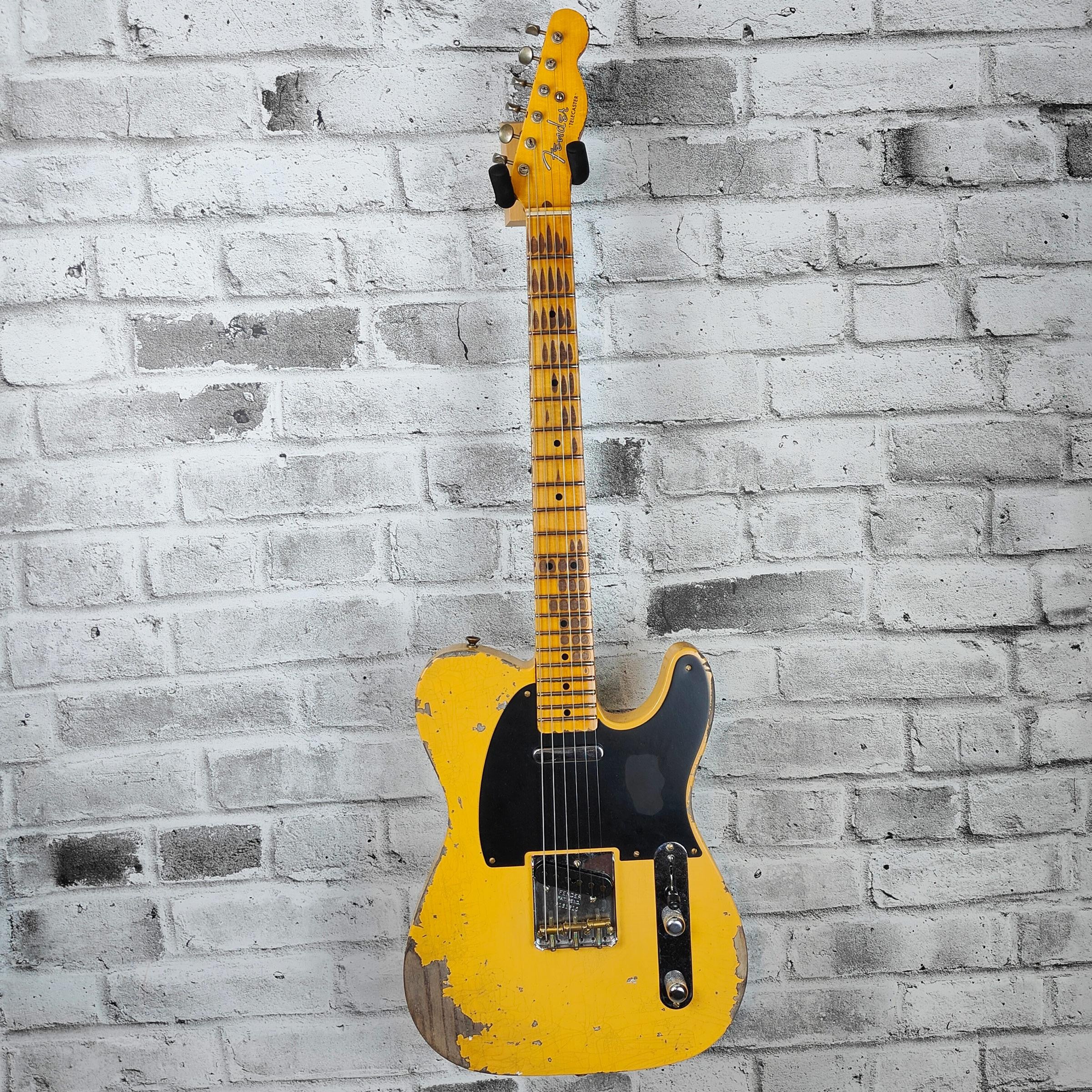 Fender Custom Shop ’52 Telecaster Heavy Relic, Maple Neck, Aged Nocaster Blonde